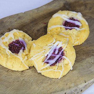 Keto Raspberry Scones